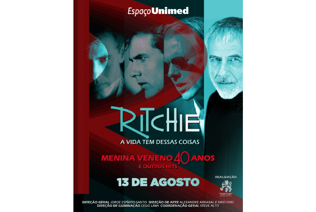 Ritchie retorna aos palcos com show no Espaço Unimed jornal Folk