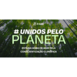 Banner da iniciativa #UnidosPeloPlaneta do Kwai.