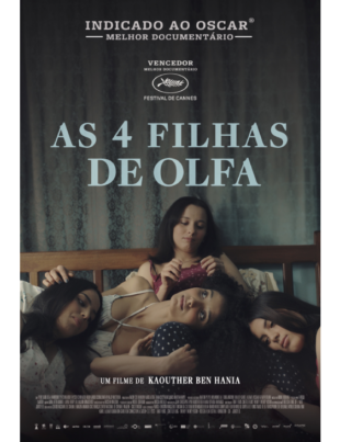 Capa do documentário As 4 filhas de Olfa.