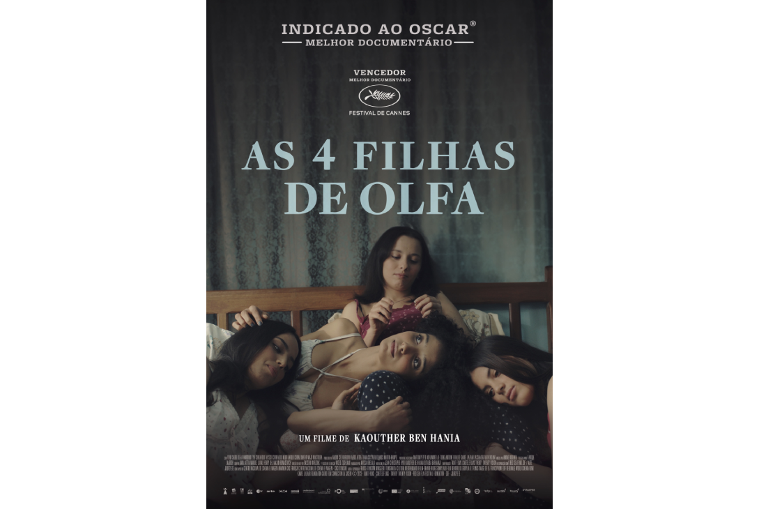 Capa do documentário As 4 filhas de Olfa.