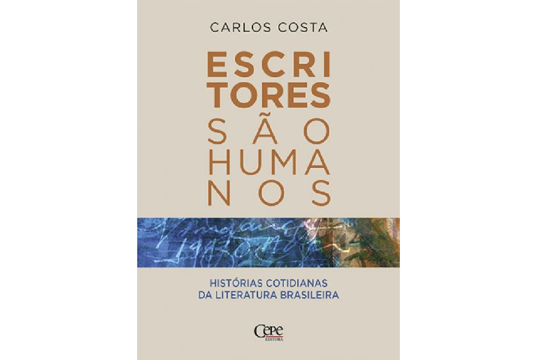 Capa do livro Escritores São Humanos do escritor Carlos Costa.