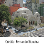 Foto aérea do Museu Judaico de São Paulo.