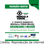 Banner de divulgação do evento realizado pela Associação Bengala Verde Brasil.