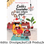 Capa do livro infantil Cadê o toucinho que estava aqui? escrito por Cléo Busatto.