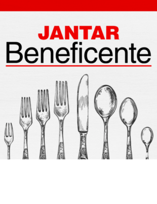 Banner de divulgação do jantar beneficente do MSF.