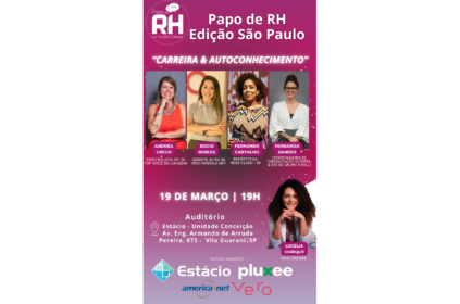 Banner de divulgação do evento Papo de RH - Edição SP.