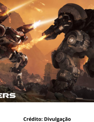 Imagem do jogo War Robots: Frontiers.