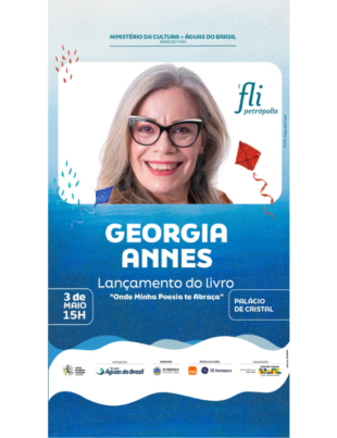 Banner divulgação do evento literário.