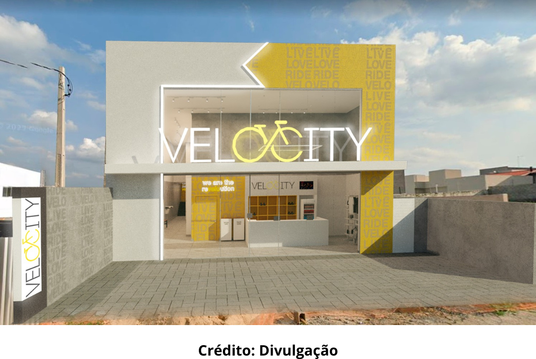 Foto da fachada do Studio Velocity em Indaiatuba.