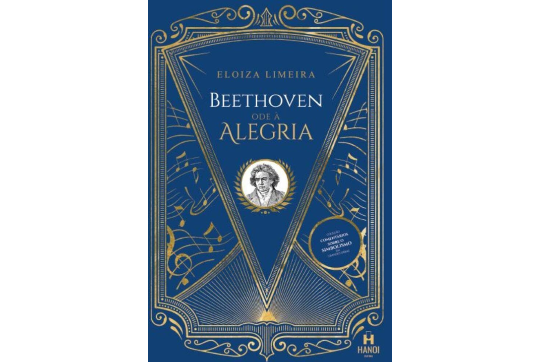Capa do livro Beethoven: Ode à Alegria escrito pela professora Eloiza Limeira.