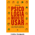 Capa do livro Psicologia: Modo de Usar escrito pela psicóloga Mariangela Blois.