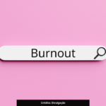 Imagem ilustrativa de uma pesquisa na internet sobre burnout.