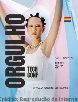 Banner de divulgação do Orgulho Tech Conf.