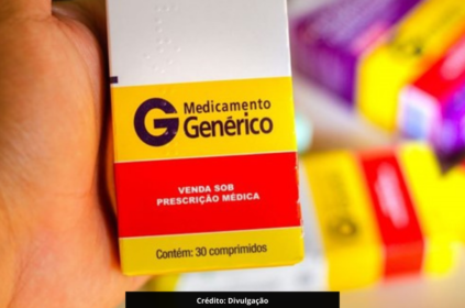 Imagem ilustrativa de uma embalagem de um remédio genérico.