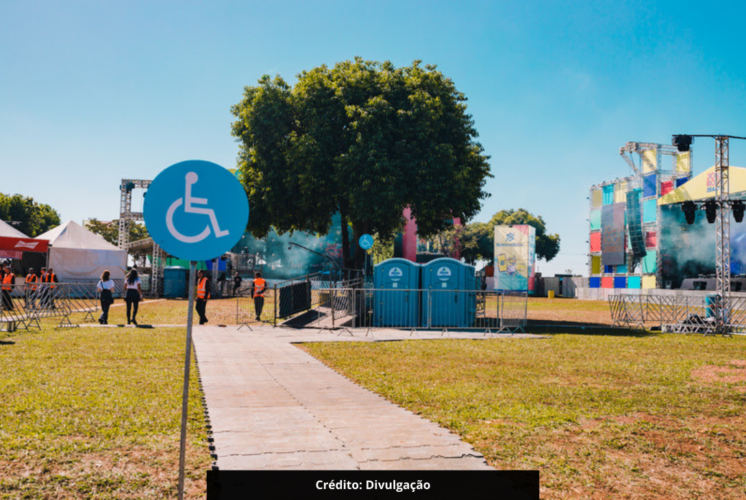 Foto de paisagem do local onde acontecerá o Festival João Rock.