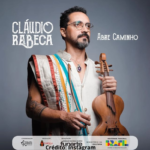 Banner de divulgação do show de Claudio Rabeca.