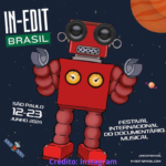 Banner de divulgação do Festival In-Edit Brasil.