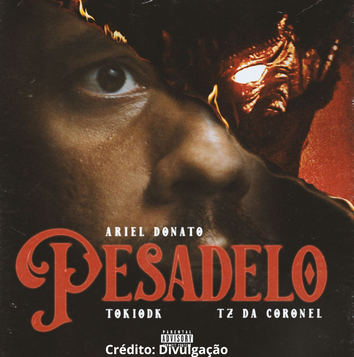 Capa do single Pesadelo de Ariel Donato.
