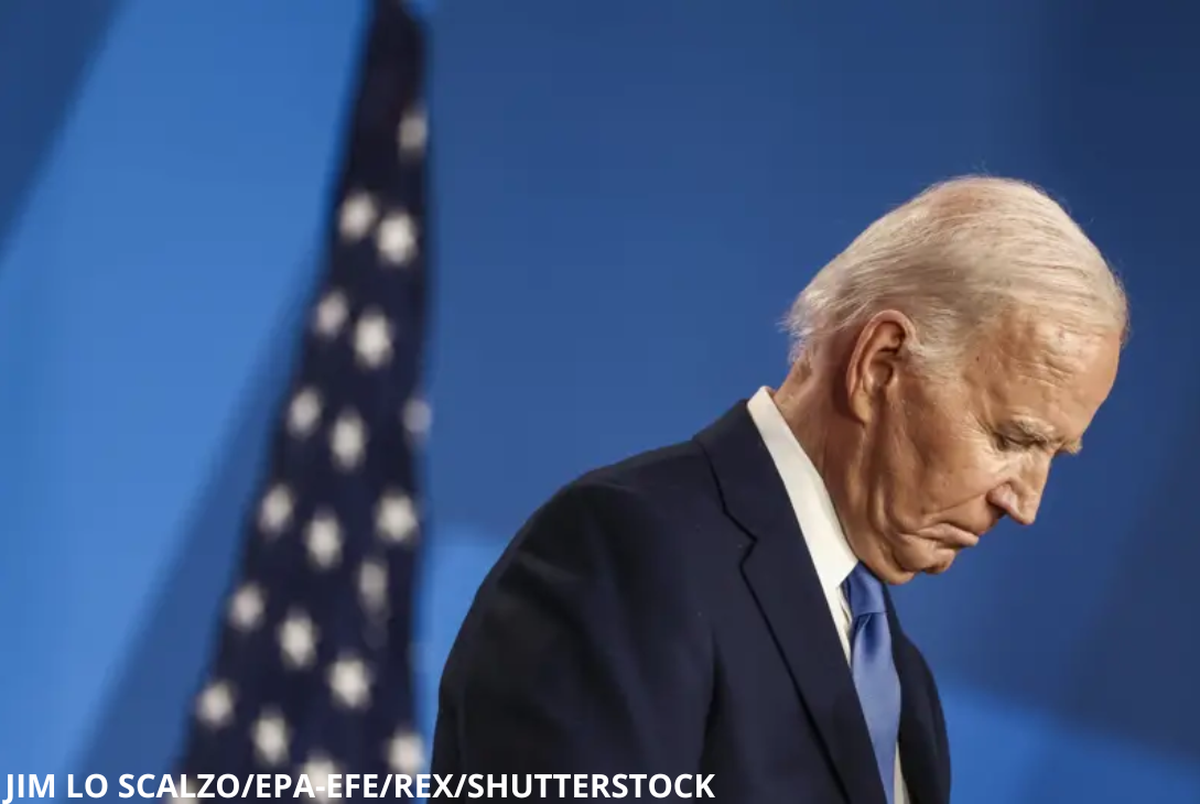 Foto de Joe Biden, presidente dos EUA.