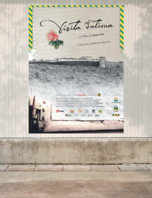 Imagem-montagem com cartaz de divulgação do filme.