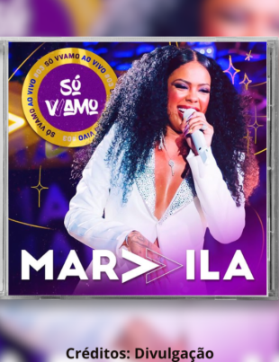 Imagem-montagem com capa do novo projeto de Marvvila.