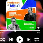 Imagem-montagem com capa do episódio 4 do Podcast do MinC.