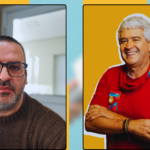 Foto dos entrevistados Renato Teixeira (à esquerda) e Luiz Américo (à direita).