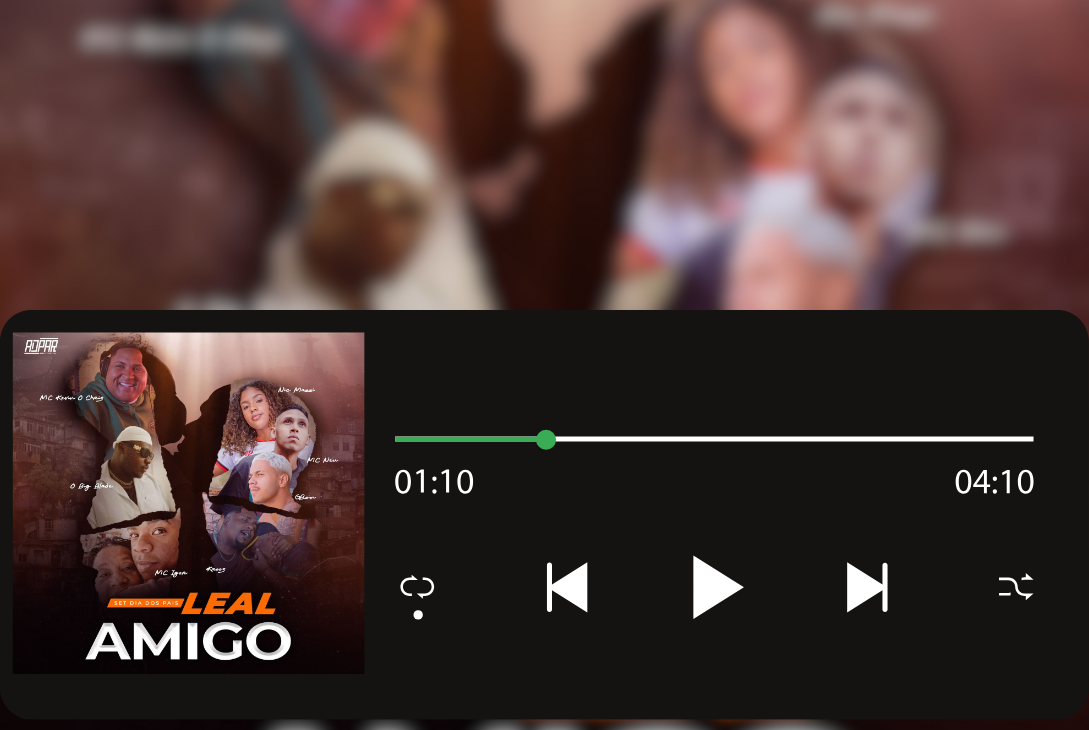 Imagem-montagem com capa do single Set Dia dos Pais - Leal Amigo.
