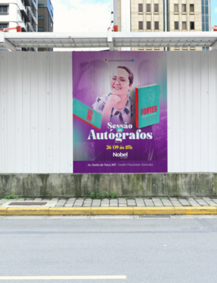 Imagem-montagem com banner de divulgação do evento.