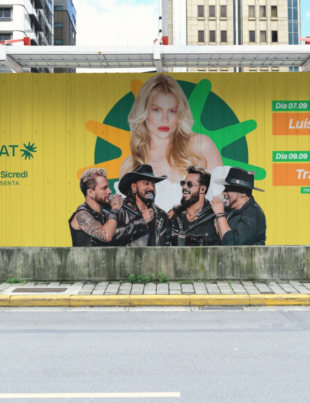 Imagem-montagem com banner de divulgação do evento.