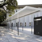 Fachada do Museu de Imagem e Som de São Paulo.