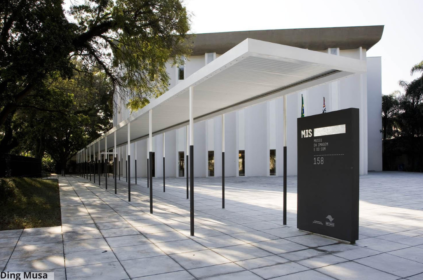 Fachada do Museu de Imagem e Som de São Paulo.