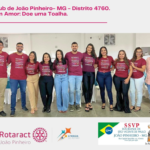 Banner de divulgação de projeto do Rotaract Club de João Pinheiro.