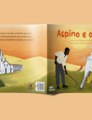 Capa do livro Aspino e o Boi.