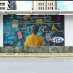 Imagem-montagem com banner de divulgação do curso.