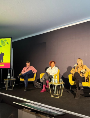 Foto da participação da Secretaria da Cultura, Economia e Indústria Criativas na Berlinale.