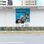 Imagem-montagem com banner de divulgação do evento.