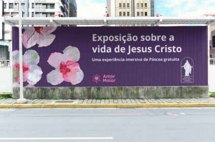 Imagem-montagem com banner de divulgação do evento.