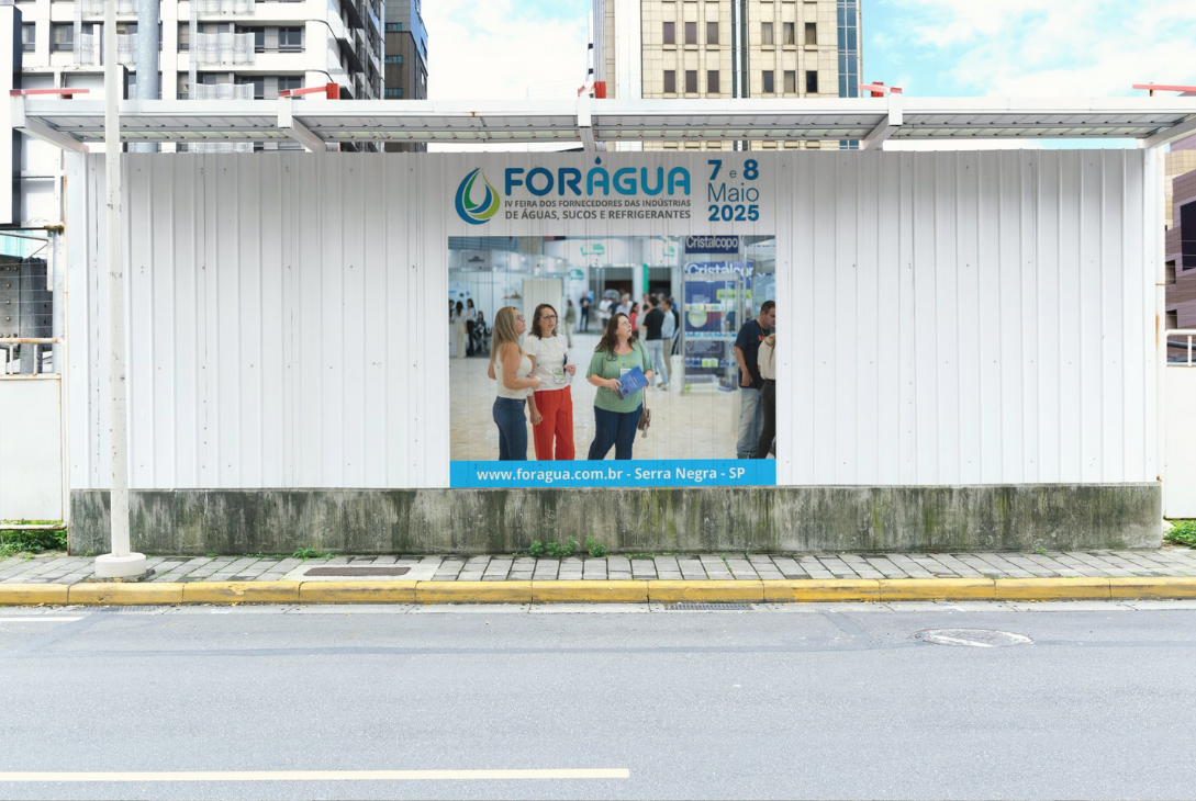 Imagem-montagem com banner de divulgação do evento.