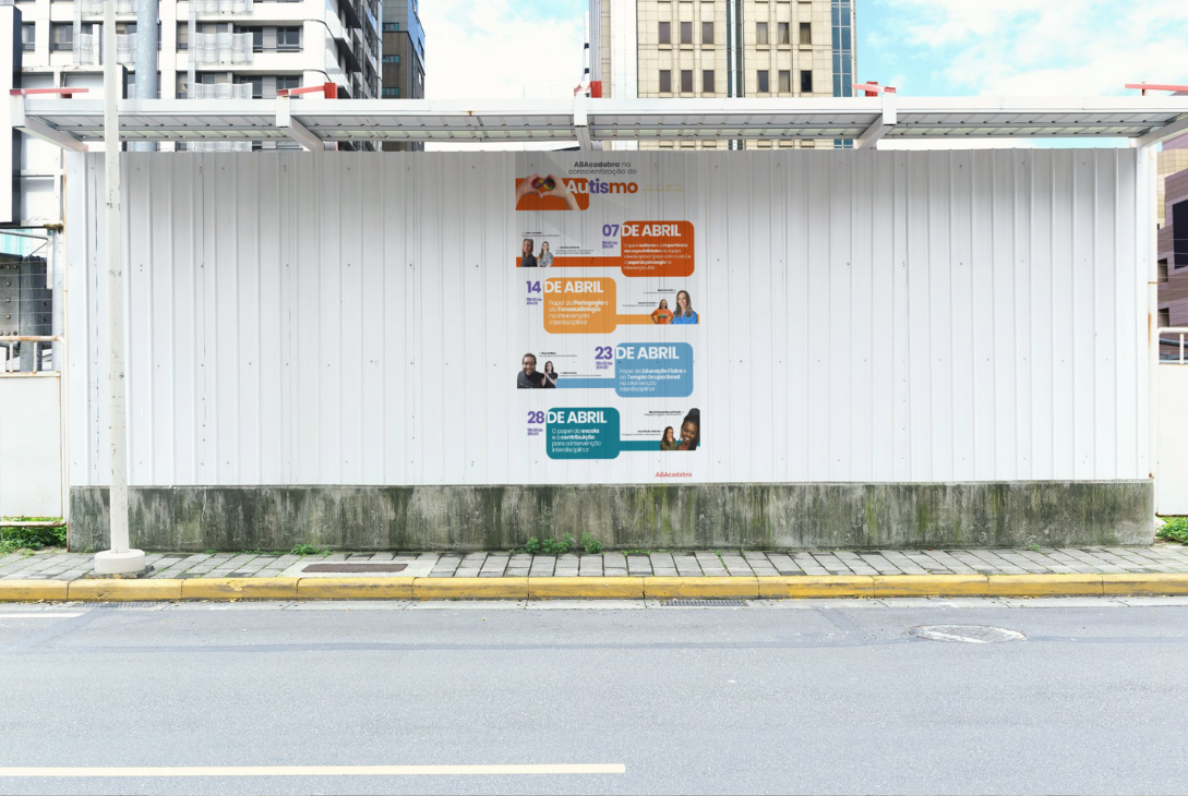 Imagem-montagem com banner de divulgação do evento.