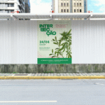 Imagem-montagem com banner de divulgação do evento.