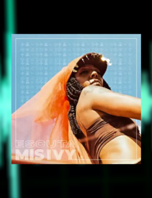 Imagem-montagem com capa do álbum Escuta.