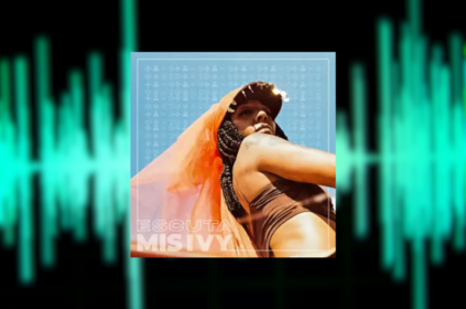 Imagem-montagem com capa do álbum Escuta.