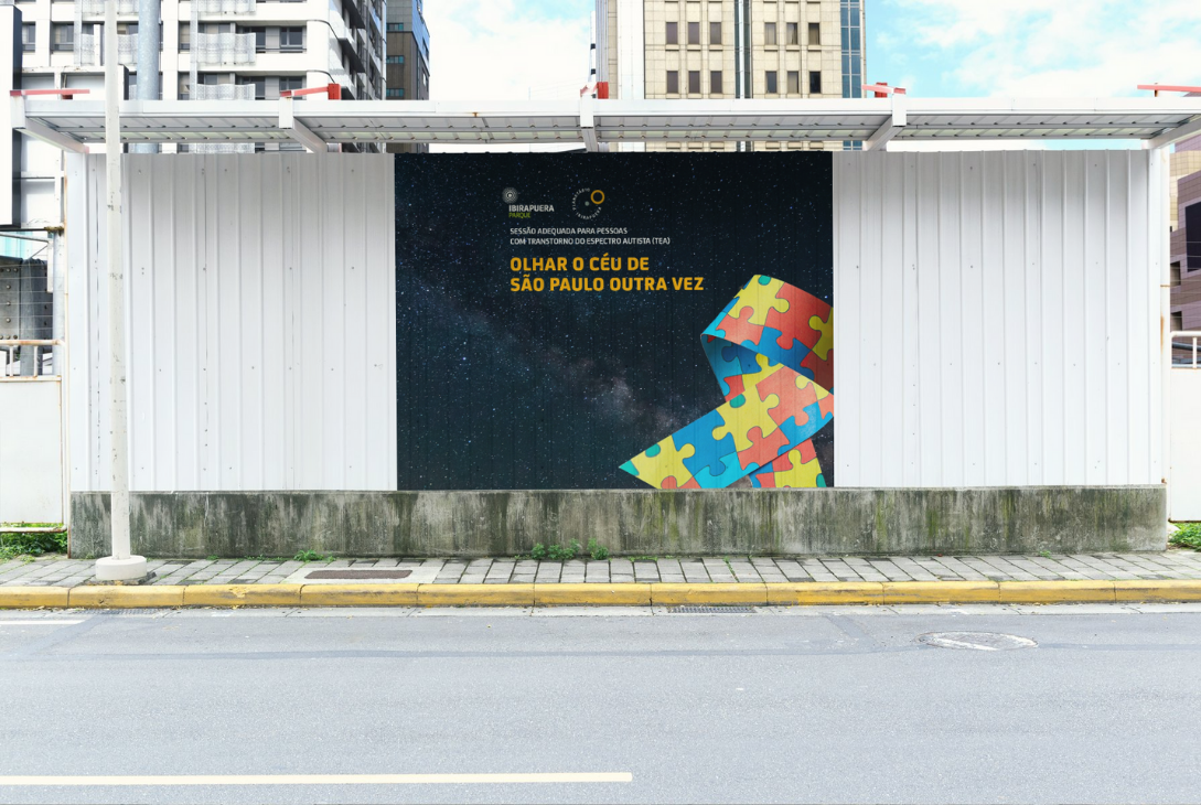 Imagem-montagem com banner de divulgação do evento.