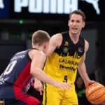 Foto da partida do Tenerife contra o Baskonia.
