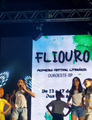 Foto do evento FLIOURO 2025 em Ouroeste.
