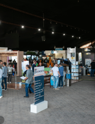 Foto da Expo DeConcrete 2025.