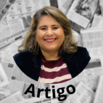 Foto-montagem da autora do artigo sobre como inteligência artificial, dados e CX se integram para gerar fidelização e eficiência estratégica.