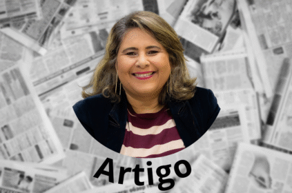 Foto-montagem da autora do artigo sobre como inteligência artificial, dados e CX se integram para gerar fidelização e eficiência estratégica.