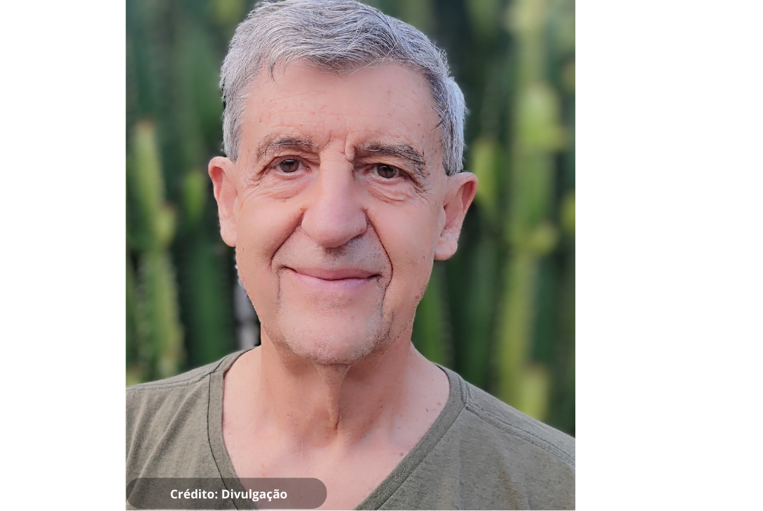 Foto do escritor entrevistado.